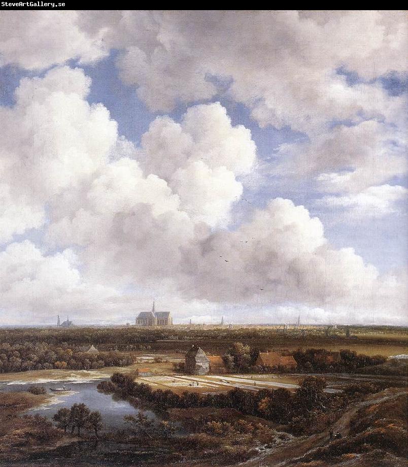 Jacob van Ruisdael View of Haarlem with Bleaching